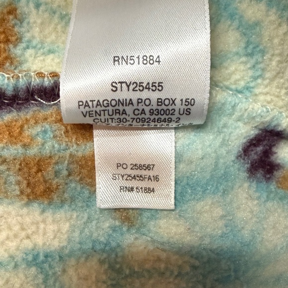 Patagonia Vintage Rare Owl Patterned Fleece Pullover - Picture 12 of 13